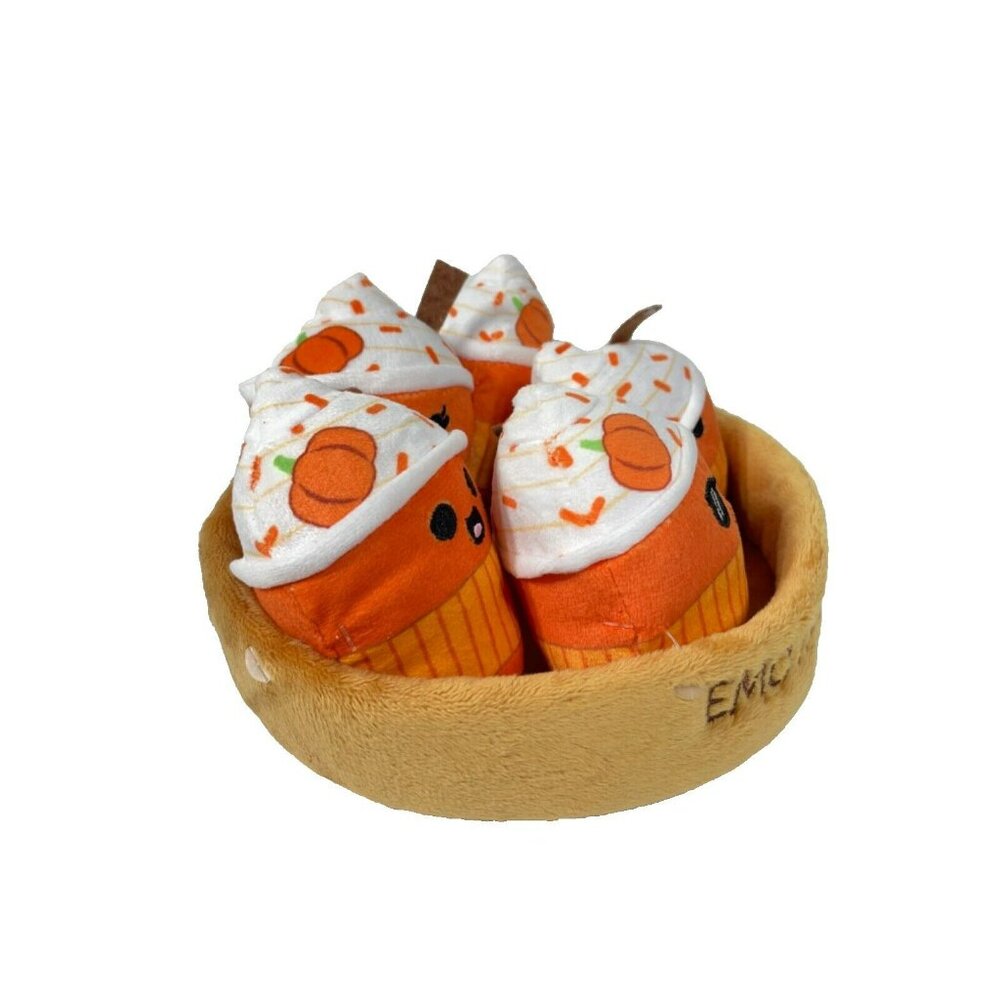 EMOTIONAL SUPPORT PUMPKIN SPICE LATTE Fall Mini Plush 6 Piece Set - Picture 8 of 12